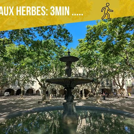 Ulysse, Appartement Spacieux Au Centre Historique D'Uzes En Rez-De-Chaussee Avec Exterieur, Proche Parking Des Marroniers Экстерьер фото