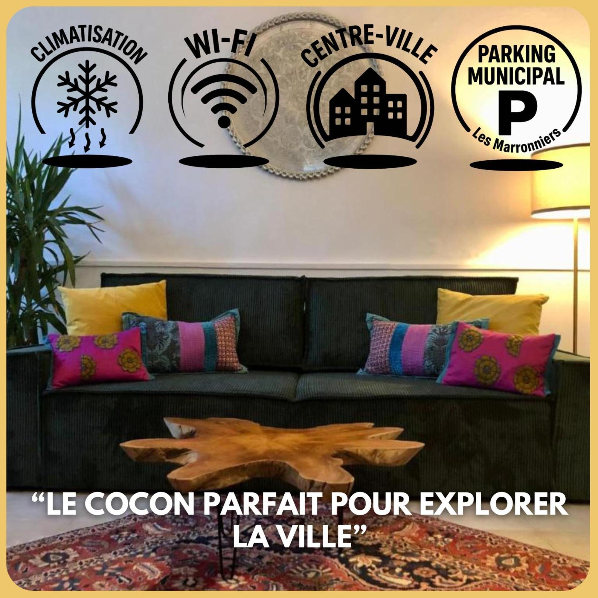 Ulysse, Appartement Spacieux Au Centre Historique D'Uzes En Rez-De-Chaussee Avec Exterieur, Proche Parking Des Marroniers Экстерьер фото